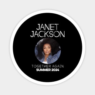 Janet Jackson Together Again Summer 2024 Magnet